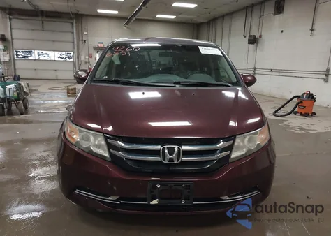 2014 Honda Odyssey Ex from USA, damaged, VIN 5FNRL5H49EB005158